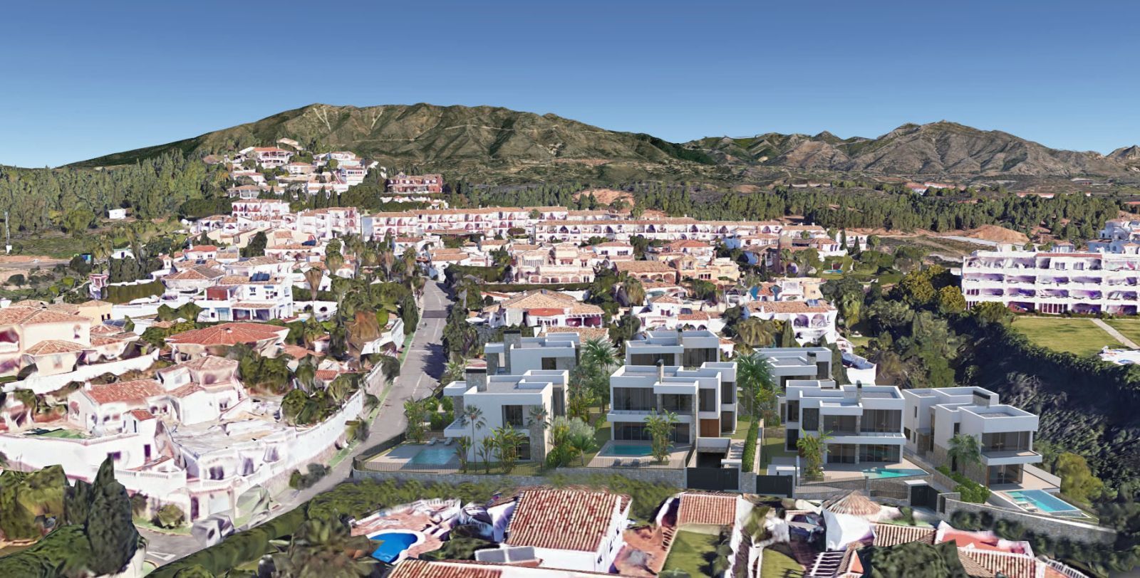 4 Bed Middle Floor Apartment in Mijas in Mijas, 
